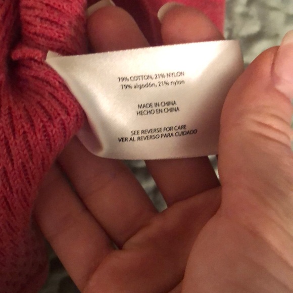 🌷Eddie Bauer Half Zip Pullover Sweater - Pink - Picture 5 of 8